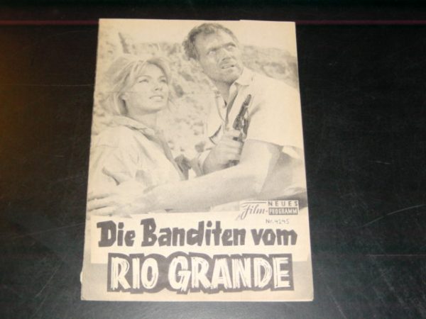 4245: Die Banditen vom Rio Grande (Helmuth M. Backhaus) Maria Perschy, Harlad Leipnitz, Ellen Schwiers, Gerlinde Locker, Wolfgang Kieling, Uli Steigberg, Dimitri Bitenc, Rolf Arndt