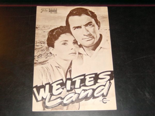 1368: Weites Land (William Wyler) Jean Simmons, Gregory Peck, Carroll Baker, Charlton Heston, Burl Ives, Charles Bickford, Chuck Connors, Alfonso Bedoya