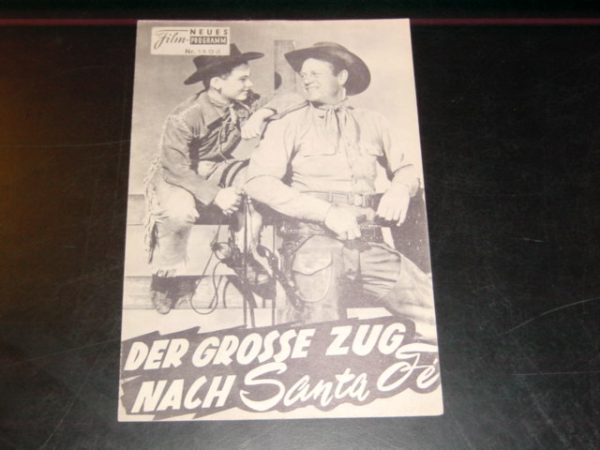 1306: Der grosse Zug nach Santa Fé (Kurt Neumann) Joel McCrea, Dean Stockwell, Chill Wills, Leon Ames, Henry Brandon