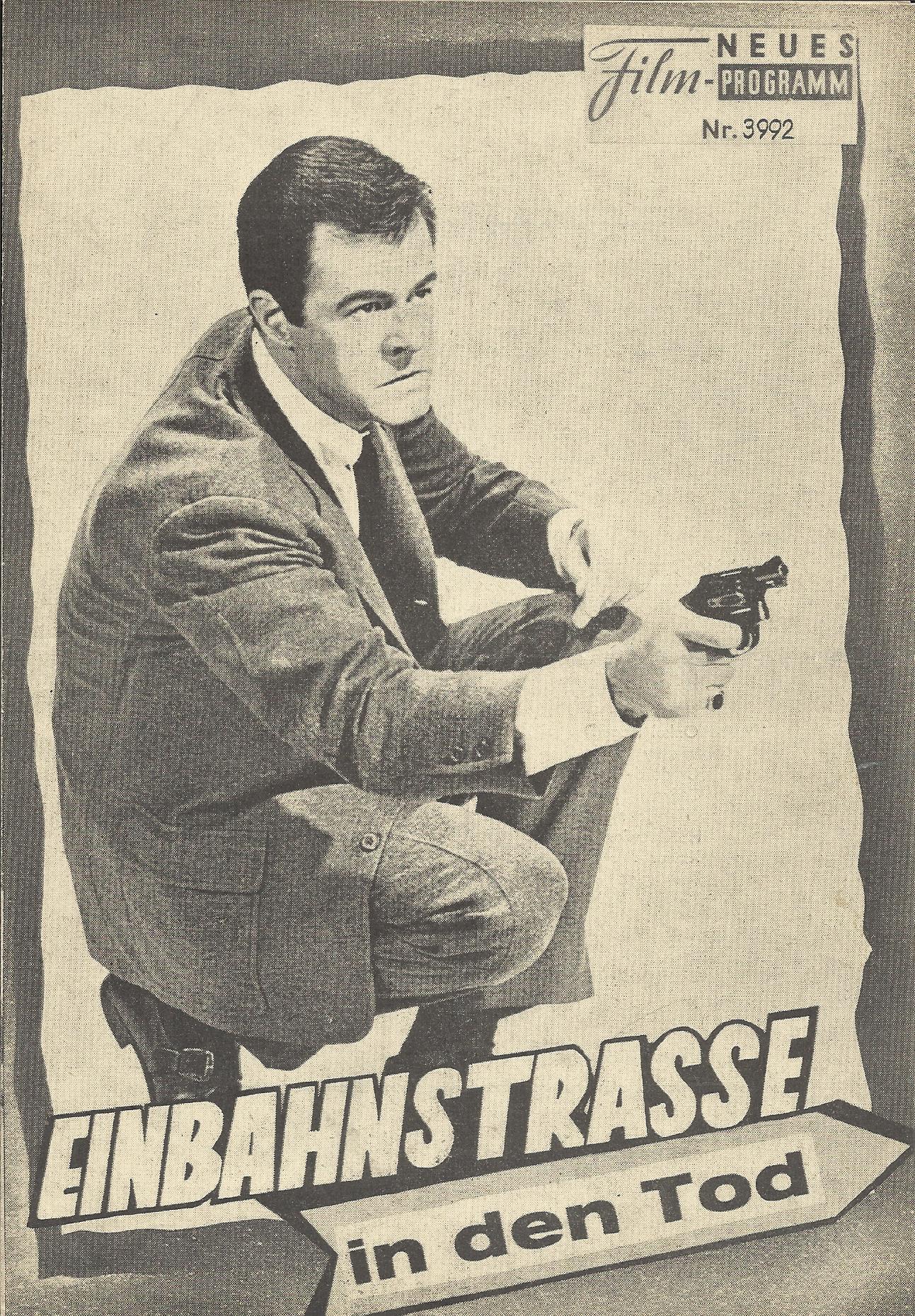 3992: Einbahnstrasse in den Tod (Donald Siegel) Vera Miles, Edmond O´Brien, Robert Culp, J. Carrol Naish, Gene Raymond, Norman Fell, Brenda Scott, Pat Buttram, Edgar Bergen, Archie Moore