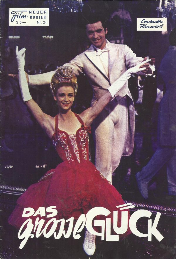 24: Das grosse Glück ( Franz Antel ) Hans Jürgen Bäumler, Maria Kilius, Uschi Glas, Gunther Philipp, Scilla Gabel, Gerd Vespermann, Edith Hancke, Theo Lingen, Dunja Raiter, Toni Sailer, Franz Muxeneder,