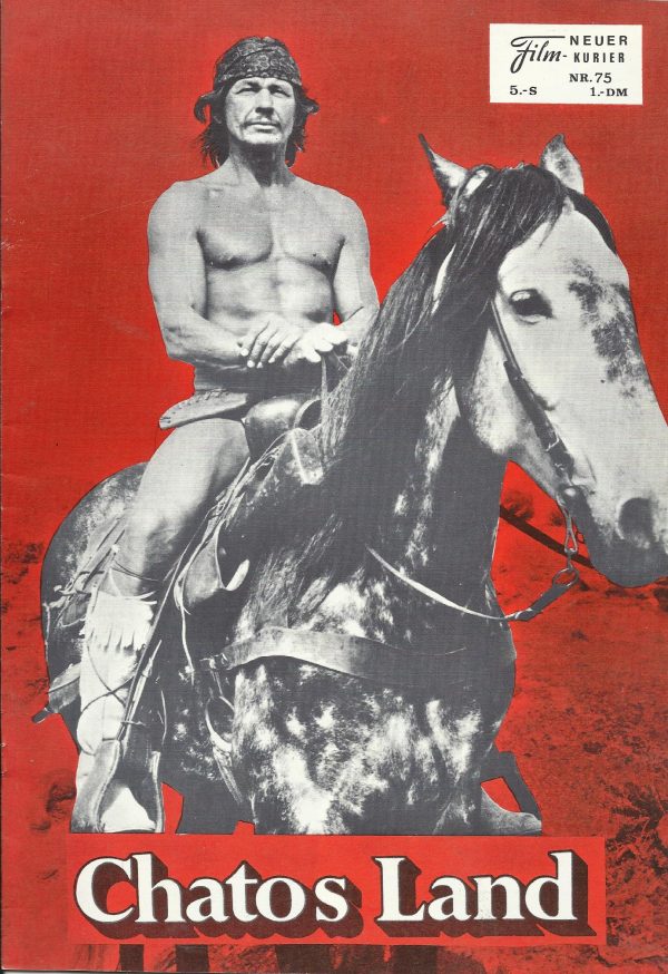 75: Chatos Land ( Michael Winner ) Charles Bronson, Jack Palance, Ralph Waite, Richard Basehart, James Whitmore, Simon Oakland, Richard Jordan, Victor French,
