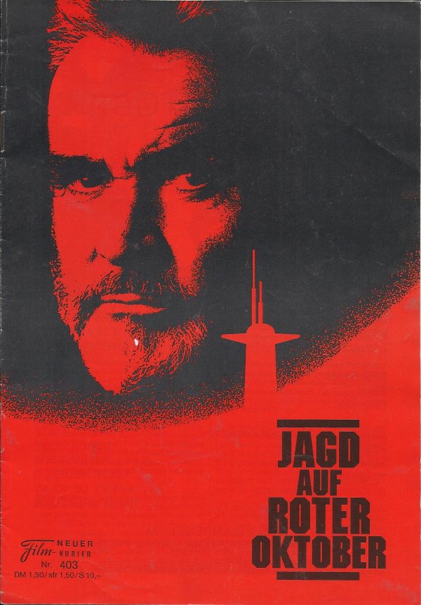 403: Jagd auf Roter Oktober ( John Mc Tiernan ) Sean Connery, Alec Baldwin, Scott Glenn, James Earl Jones, Sam Neill, Tim Curry, Richard Jordan,