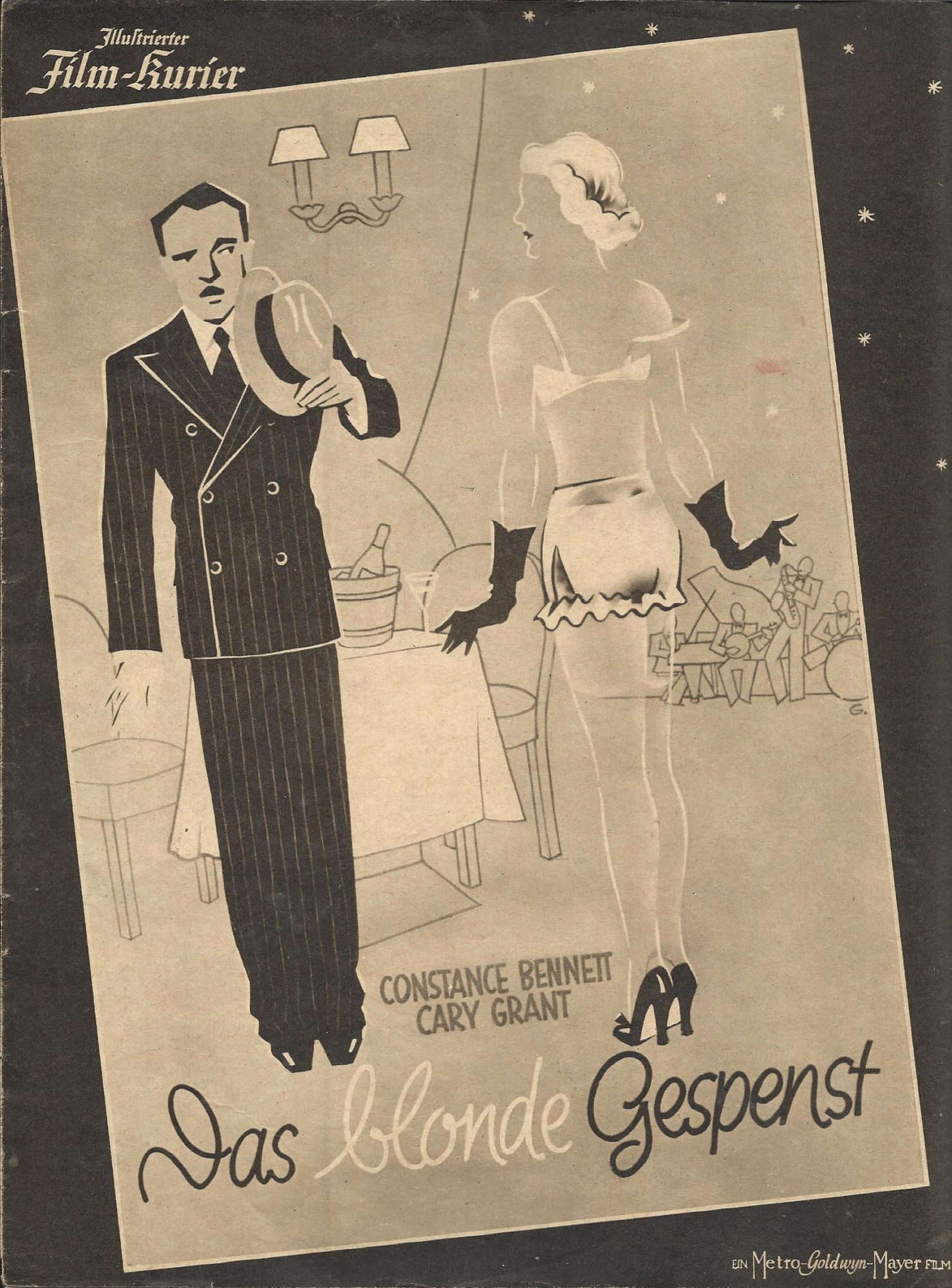 2803: Das blonde Gespenst, Cary Grant, Constance Bennett,