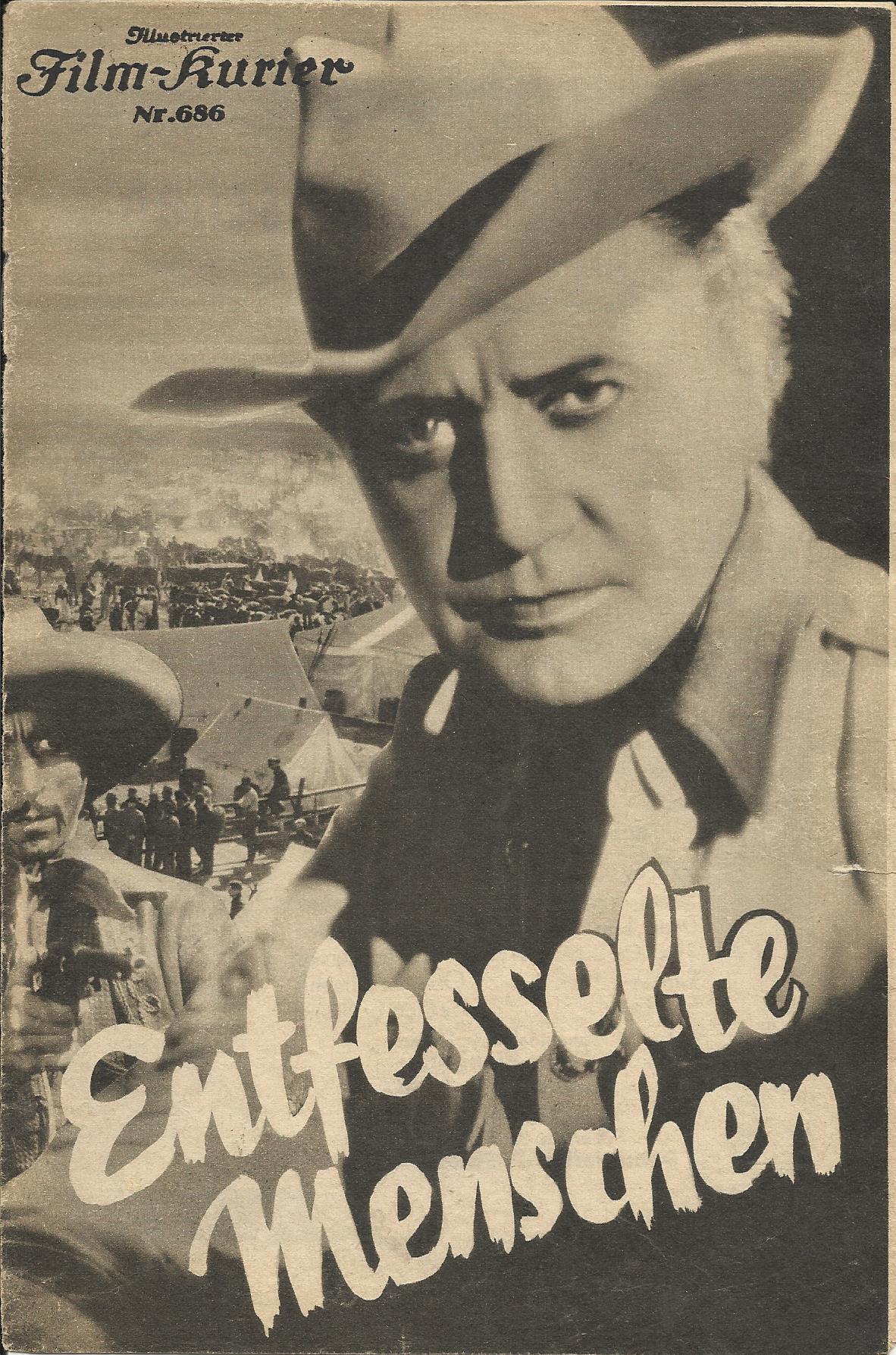 686: Entfesselte Menschen ( Cimarron ) ( Howard Estabrook ) Richard Dix, Irene Dunne, Estelle Taylor, William Collier junior, Otto Hoffmann, George E. Stone,
