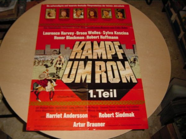 Kampf um Rom I, Sylva Koscina, Orson Welles, Ingrid Brett,