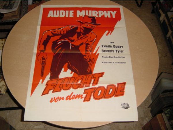 Flucht vor dem Tode, Audie Murphy, Yvette Dugay,