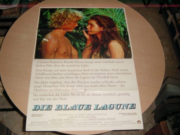 Die blaue Lagune ( Südsee ) Brooke Shields, Christopher Atkins,