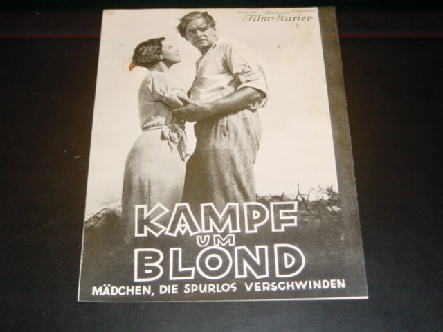 1883: Kampf um Blond ( Mädchen verschwinden ) Ursula Grabley,