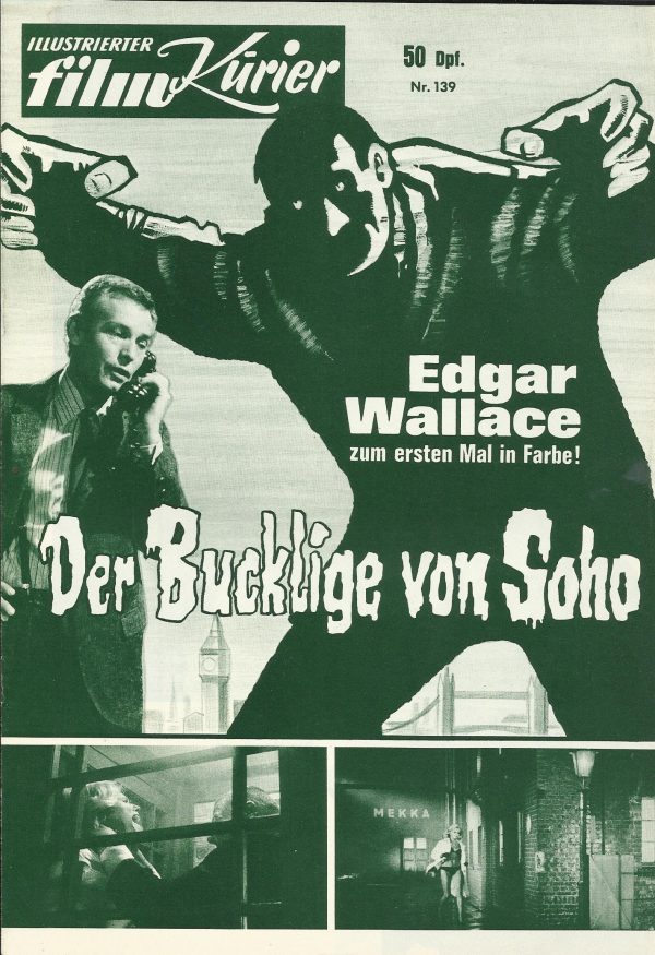 139: Der Bucklige von Soho, ( Edgar Wallace ) Eddi Arent,