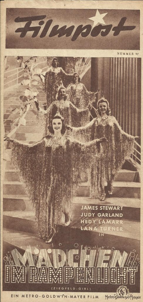 97: Mädchen im Rampenlicht, Hedy Lamarr, Judy Garland,