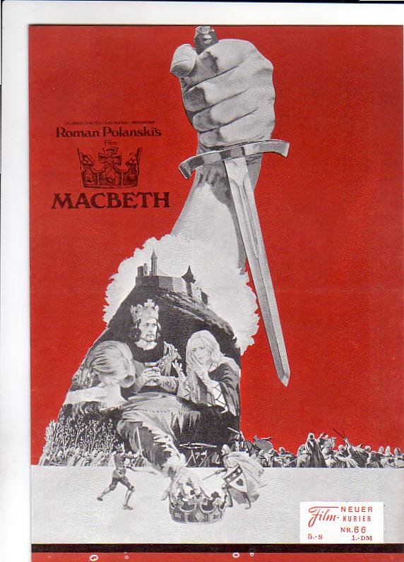 66: Macbeth, ( Roman Polanski ) Jon Finch, Francesca Annis,
