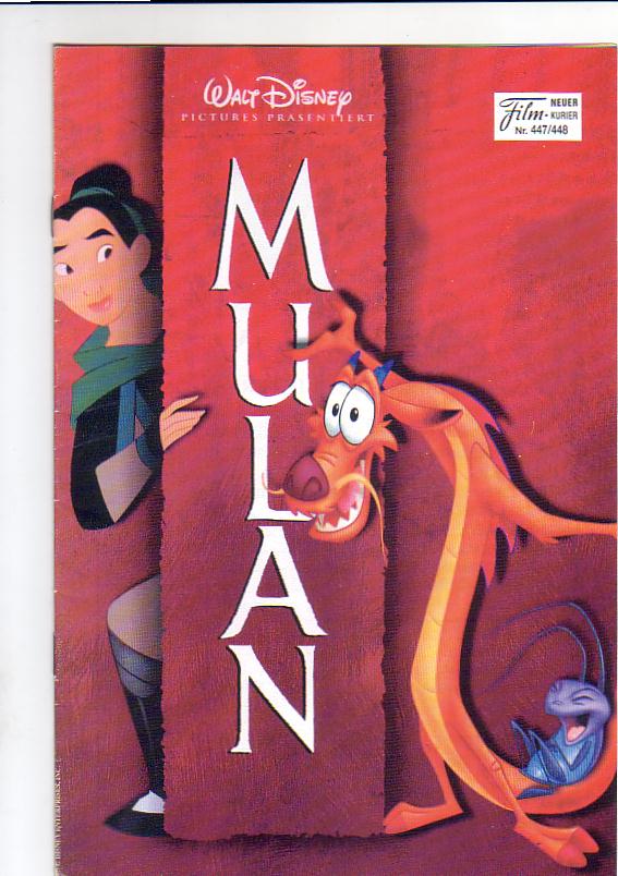 447/448: Mulan, ( Walt Disney )