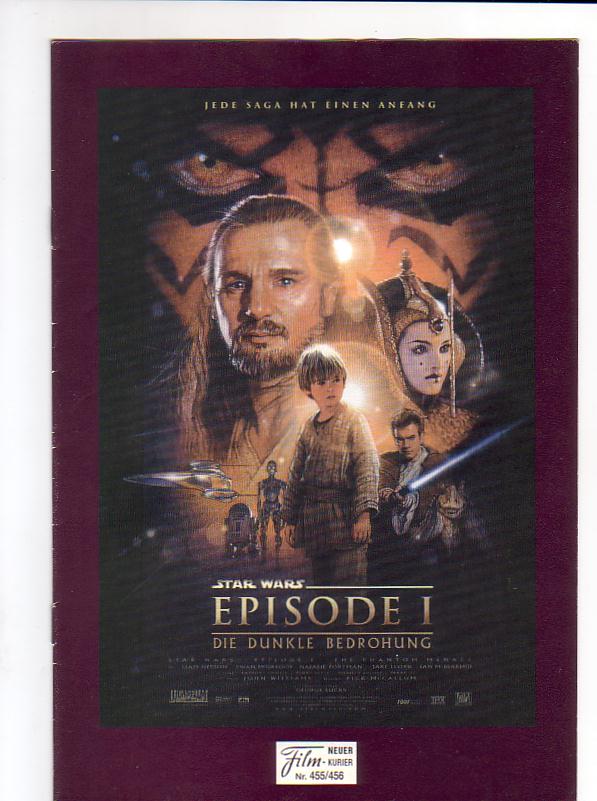 455/456: Star Wars - EPISODE I, Liam Neeson, Natalie Portman,