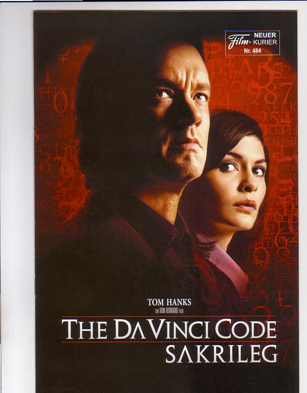 484: The Davinci Code / Sakrileg, Tom Hanks, Audrey Tautou,