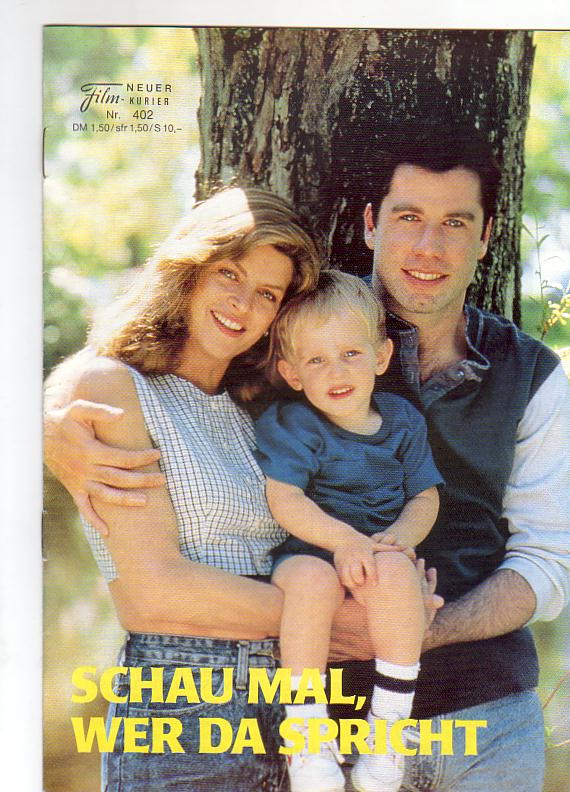 402: Schau mal, wer da Spricht ( Amy Heckerling ) John Travolta, Kirstie Alley, George Segal, Thomas Gottschalk,