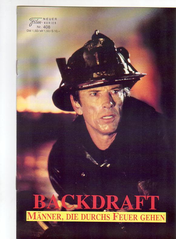 408: Backdraft, Kurt Russel, William Baldwin, Robert de Niro,