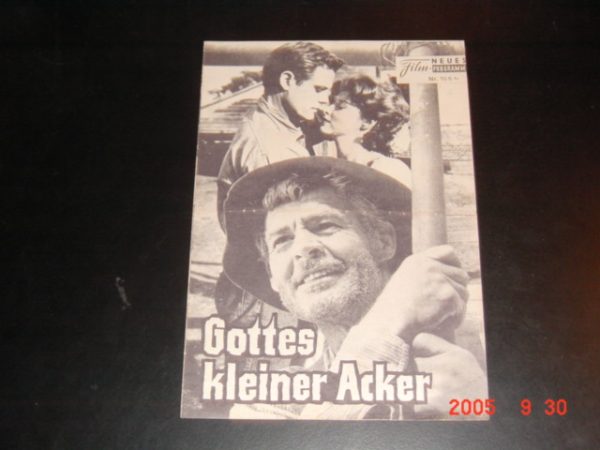 1064: Gottes kleiner Acker (Anthony Mann) Robert Ryan, Aldo Ray, Tina Louise, Buddy Hackett, Jack Lord, Fay Spain, Vic Morrow, Helen Westcott, Lance Fuller, Rex Ingram, Michael Landon