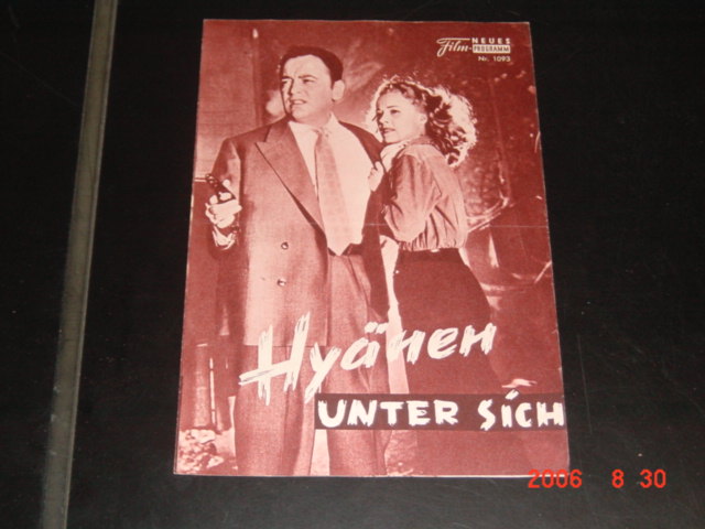 1093: Hyänen unter sich (Pierre Billon) Jeanne Moreau, Raymond Pellegrin, Paul Meurisse, Max Revol, Jaquellne Noelle