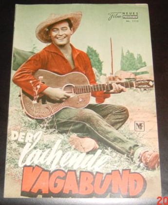 1115: Der lachende Vagabund (Thomas Engel) Fred Bertelmann, Conny Froboess, Susanne Cramer, Hans Nielsen, Ursula Herking, Bum Krüger, Christiana Maybach