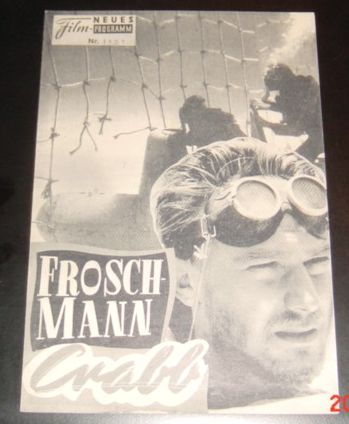 1131: Froschmann Crabb (William Fairchild) Laurence Harvey, Dawn Addams, Michael Craig, John Clements, Sidney James, Alec McCowen, Nigl Stock, Jan Whittaker, Arnold Foa, Gianna Maria Canale, Massimo Serato