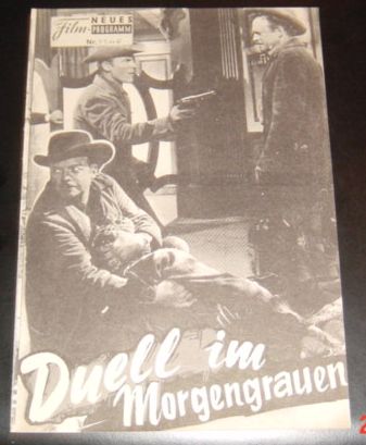 1149: Duell im Morgengrauen (Phil Karlson) Van Heflin, Tab Hunter, Kathryn Grant, James Darren, Michey Shaughnessy, Robert F. Simon, Edwart Platt, Ray Teal, Paul Birch, Will Wright, Michael Granger, Chief Blue Eagle, Bert Convy, Paul Bryar
