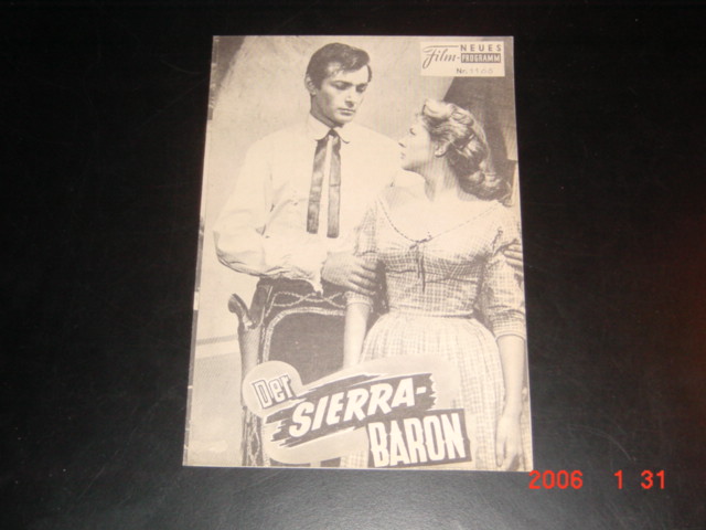 1165: Der Sierra Baron (James B. Clark) Brian Keith, Rick Jason, Rita Gam, Mala Powers, Steve Brodie, Carlos Muzquiz, Lee Morgan, Allan Lewis, Pedro Galvan, Fernando Wagner