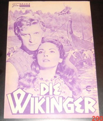 1169: Die Wikinger (Richard Fleischer) Kirk Douglas, Tony Curtis, Janet Leigh, Ernest Borgnine, James Donald, Alexander Knox, Frank Thring, Maxine Audley, Eileen Way, Edric Connor