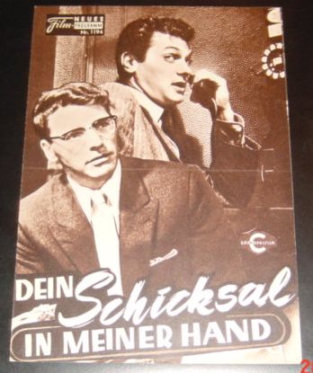 1194: Dein Schicksal in meiner Hand (Alexander Mackendrick) Tony Curtis, Burt Lancaster, Susan Harrison, Marty Milner, Sam Levene, Barbara Nichols, Jeff Donnell, Joseph Leon, Edith Atwater, Emile Meyer, Joe Frisco