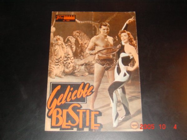 1203: Geliebte Bestie (Arthur Maria Rabenalt) Mady Rahl, Willy Birgel, Gustav Knuth, Gerhard Riedmann, Margit Nünke, Gretl Schörg, Fred Bertelmann, Sigrid Marquardt, Heinz Moog, Ljuba Welitsch, Massimo Giuliani
