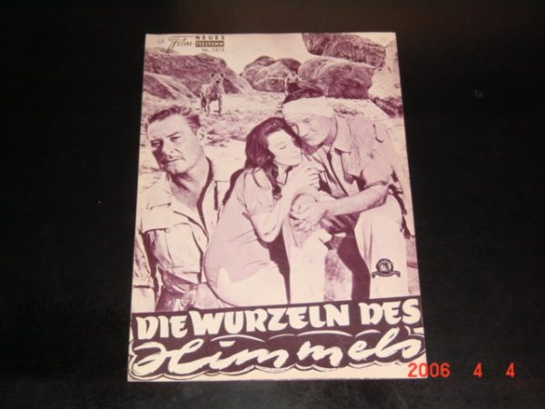 1215: Die Wurzeln des Himmels (John Huston) Errol Flynn, Orson Welles, Trever Heward, Juliette Greco, Eddie Albert, Grégoire Alsan, Paul Lukas, Francis de Wolff, Maurice Cannon