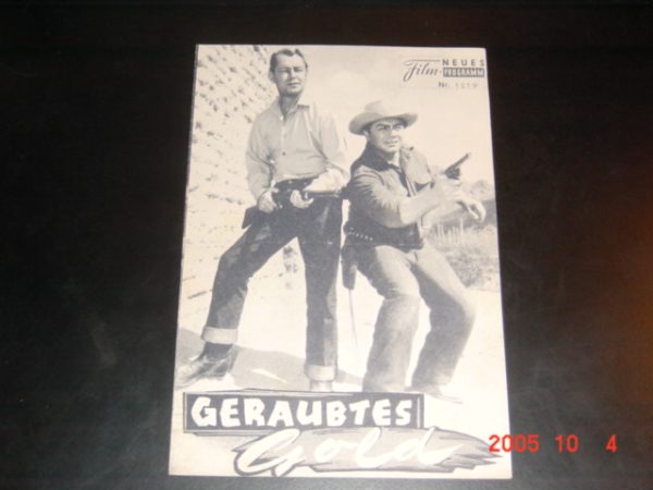 1219: Geraubtes Gold (Delmer Daves) Alan Ladd, Ernest Borgnine, Katy Jurado, Claire Kelly, Kent Smith, Nehemiah Persoff, Barbara Baxley, Robert Emhardt, Zina Provendie, Anthony Caruso, Adam Williams, Ford Rainey, John Day