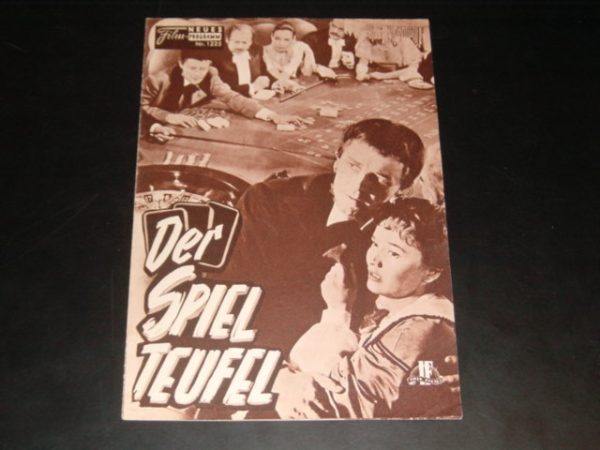 1225: Der Spielteufel (Claude Autant-Lara) Gérard Philipe, Liselotte Pulver, Bernard Blier, Francoise Rosay, Jean Danet, Nadine Alari, Suzanne Dantes, Julien Carette, Sacha Pitoeff, Paul Esser