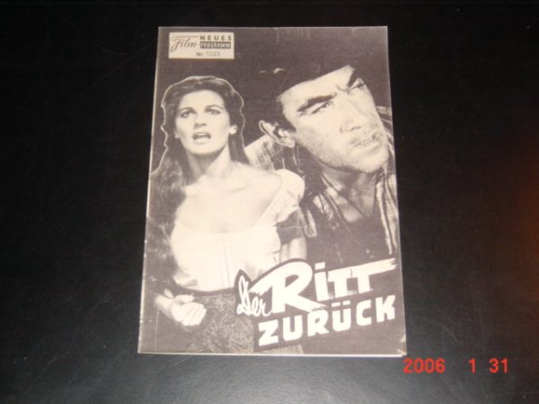 1233: Der Ritt zurück (Allen H. Miner) Anthony Quinn, William Conrad, George Trevino, Lita Milan, Victor Millan, Ellen Hope Monroe, Joe Dominguez, Louis Towers