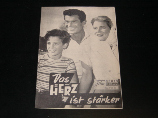 1250: Das Herz ist stärker (Abner Biberman) George Nader, Cornell Borchers, Michel Ray, Russ Conway, Judson Pratt
