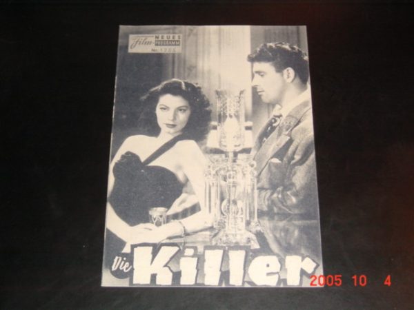 1255: Die Killer (Robert Siodmak) Burt Lancaster, Ava Gardner, Sam Levene, Edmond O´Brien, Queenie Smith, Jeff Corey, Albert Dekker, Vince Barnett, Jack Lambert, Virginia Christine