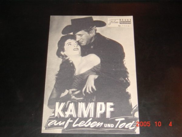 1256: Kampf auf Leben und Tod (George Sherman) Jock Mahoney, Lorne Greene, Carl Benton Reid, Eduard Frenz, Gilbert Roland, Linda Cristal