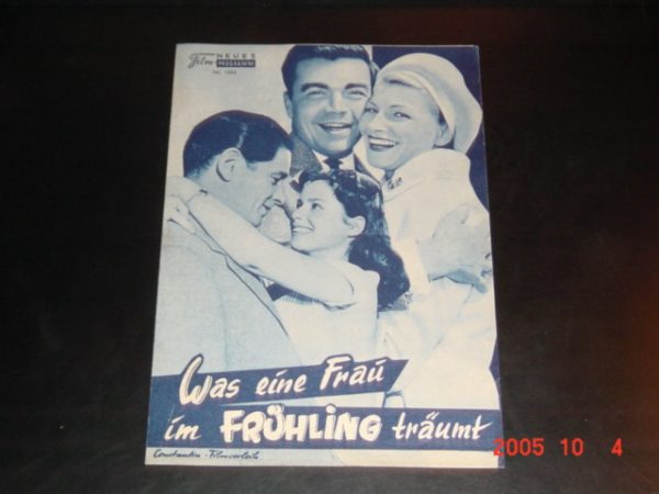 1264: Was eine Frau im Frühling träumt (Erik Ode) Winnie Markus, Rudolf Prack, Chariklia Baxevanos, Claus Biederstaedt, Ivan Desny, Christine Görner, Melanie Horeschovsky, Roland Kaiser, Hilde Volk, Kurt Protsch-Kaufmann