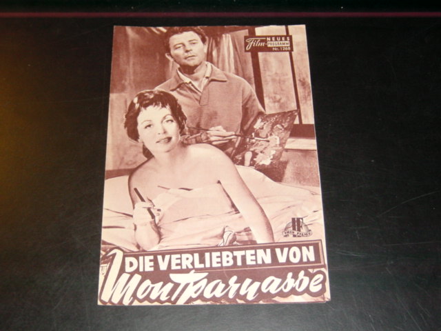 1268: Verliebten von Mon Tparnasse (Jacques Becker) Gérard Philipe, Lilli Palmer, Anouk Aimèe, Lea Padovani, Gérard Séty, Lila Kedrova, Jean Lanier, Denise Vernac, Lino Ventura, Antoine Tudal, Marianne Oswald, Paquerette, Judith Magre, Robert Ripa