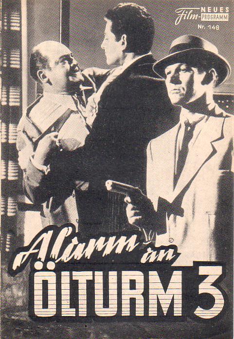 148: Alarm am Ölturm 3 (William Castle) Barbara Hale, Gene Barry, Edward Arnold, Paul Richards, Jeanne Cooper, Frank Jenks, John Zaremba, Chris Alcaide, Jack V. Littlefield, Paul Levitt, Fred Krone, Pete Kellett, Leslie Hunt, Claudia Bryar, Larry W. Fultz