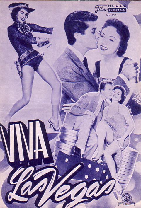 152: Viva Las Vegas (Roy Rowland) Cyd Charisse, Oscar Karlweis, Dan Dailey, Agnes Moorehead, Lili Darvas, Jim Backus, Oscar Karlweis, Liliane Montevecchi, Cara Williams, The Four Aces, George Kerris, Betty Lynn, The Slate Brothers