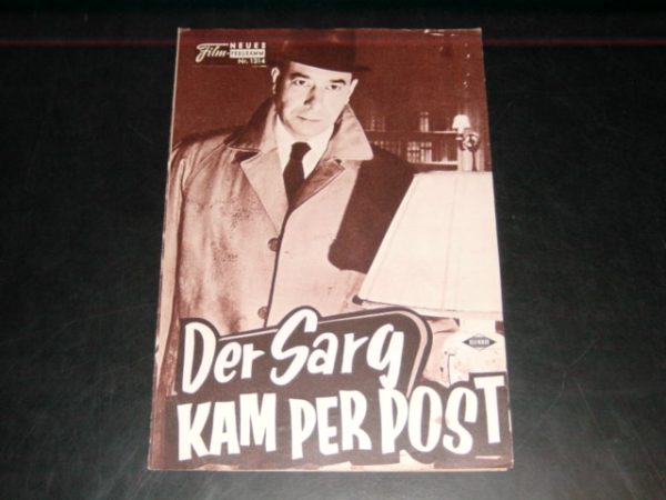 1314: Der Sarg kam per Post (Henry Calef) Paul Meurisse, Francoise Fabian, Fernand Ledoux, Beatrice Alta Riba, René Hovard, Junie Astor, Daniel Clérice, Dominique Chardin