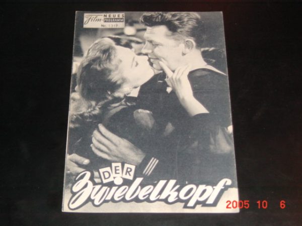 1317: Der Zwiebelkopf (Normann Taurog) Andy Griffith, Walter Matthau, Felicia Farr, Walter Matthau, Erin O´Brien, Ray Danton