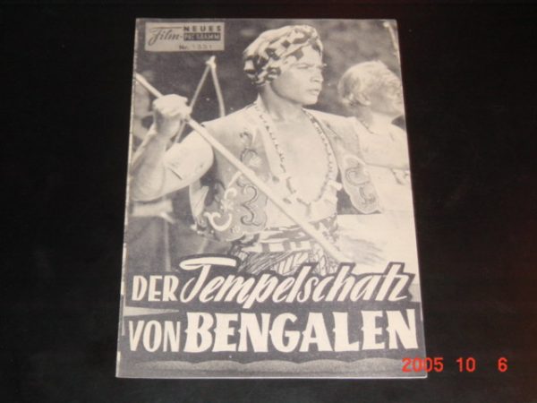 1331: Der Tempelschatz von Bengalen Sabu, Luisa Romi, Georges Poujouly, Luigi Tosi, Manuel Serrano, Carla Calo