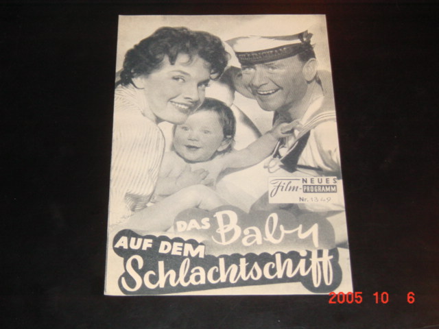 1349: Das Baby auf dem Schlachtschiff (Jay Lewis) John Mills, Rryan Forbes, Richard Attenborough, Lisa Gastoni, Harlod Siddons, Clifford Milison und das Baby Martin Garrett