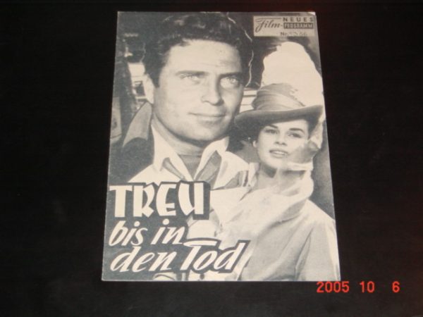 1356: Treu bis in den Tod (Clemente Francassi) Antonella Lualdi, Raf Vallone, Michel Auclair, Catherine Valnay, Rina Morelli, Sergio Tofano, Piero Carnabuci, Franca Mazzoni, Denis d´Ines, Mario Mariani, Marco Gugelielmi, Alfredo Bianchini, Valeria Montes