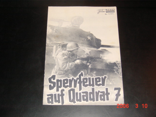 1360: Sperrfeuer auf Quadrat 7 (Harmon Jones) Richard Conte, Charles Bronson, Peggie Castle, Richard Stapley, L. Q. Jones, Chuck Connors, John Alderson