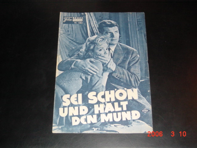 1364: Sei schön und halt den Mund (Marc Allegret) Mylene Demongeot, Alain Delon, Henri Vidal, Darry Cowl, Beatrice Altariba, Roger Hanln, Robert Dalban, Anne Colelle