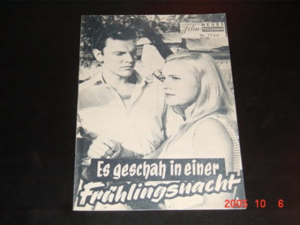 1398: Es geschah in einer Frühlingsnacht (Arne Mattson) Nicole Berger, Folke Sundquist, Pedro Laxalt, Elisardo Santalla, Horacio Priani, Alita Roman, Marisa Nunez