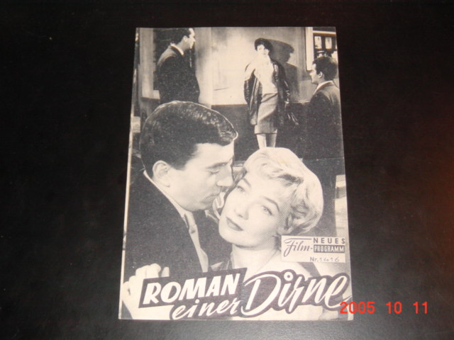 1416: Roman einer Dirne (Leo Joannon) Annie Girardot, Pierre Trabaud, Mona Goya, Claire Guibert, Leo Joannon, Pierre Jolivet, Milly Mathis, Nelly Vignon, Monique Vita